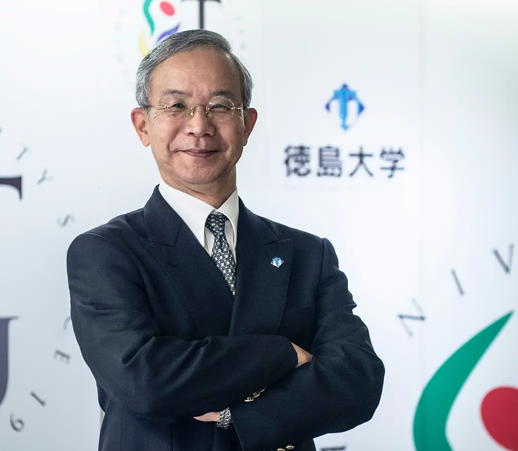徳島大学 学長 河村 好彦の写真